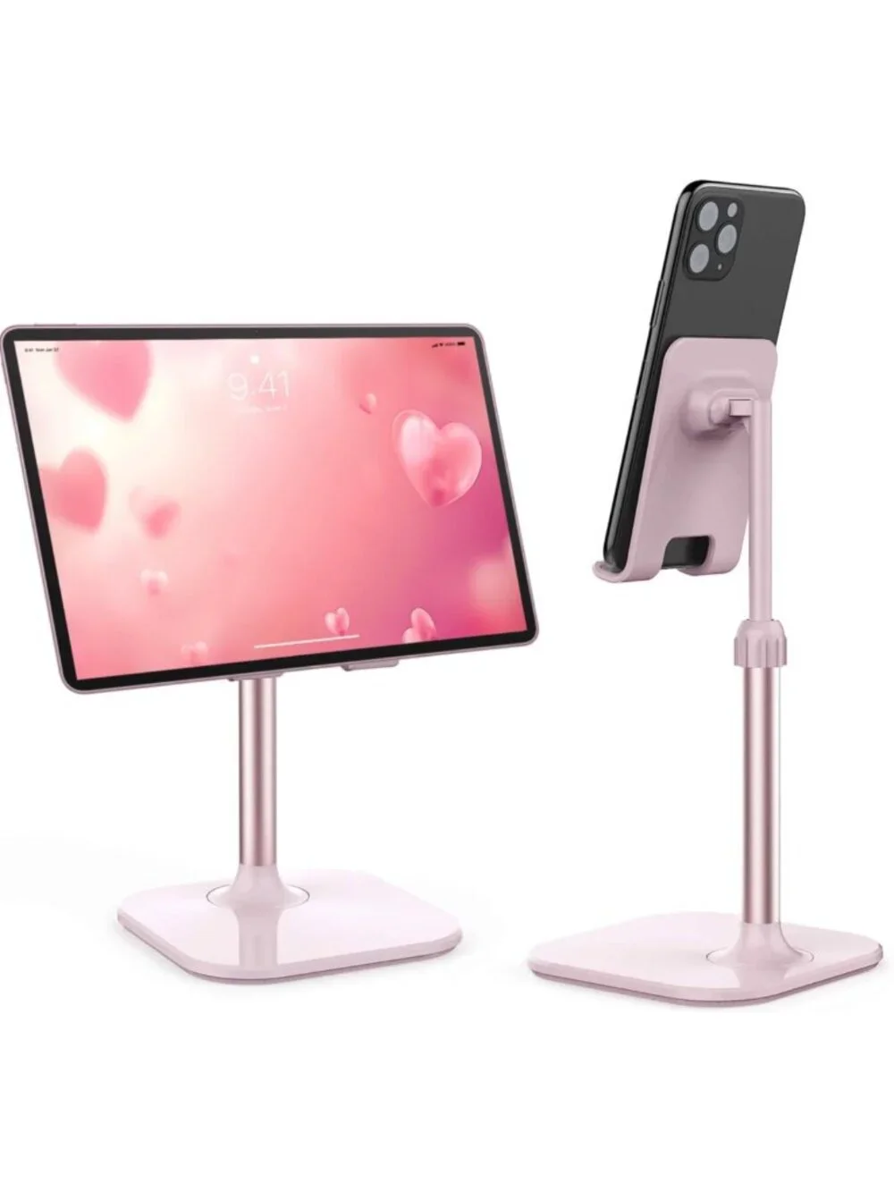 Stylish Pink Phone Stand for Desk - Perfect Valentine's Day Gift for Teens